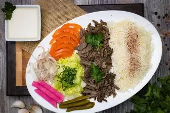 Meat Shawarma Plate