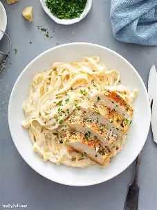 Fettuccini Alfredo with Chicken